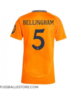 Günstige Real Madrid Jude Bellingham #5 Auswärtstrikot Damen 2024-25 Kurzarm